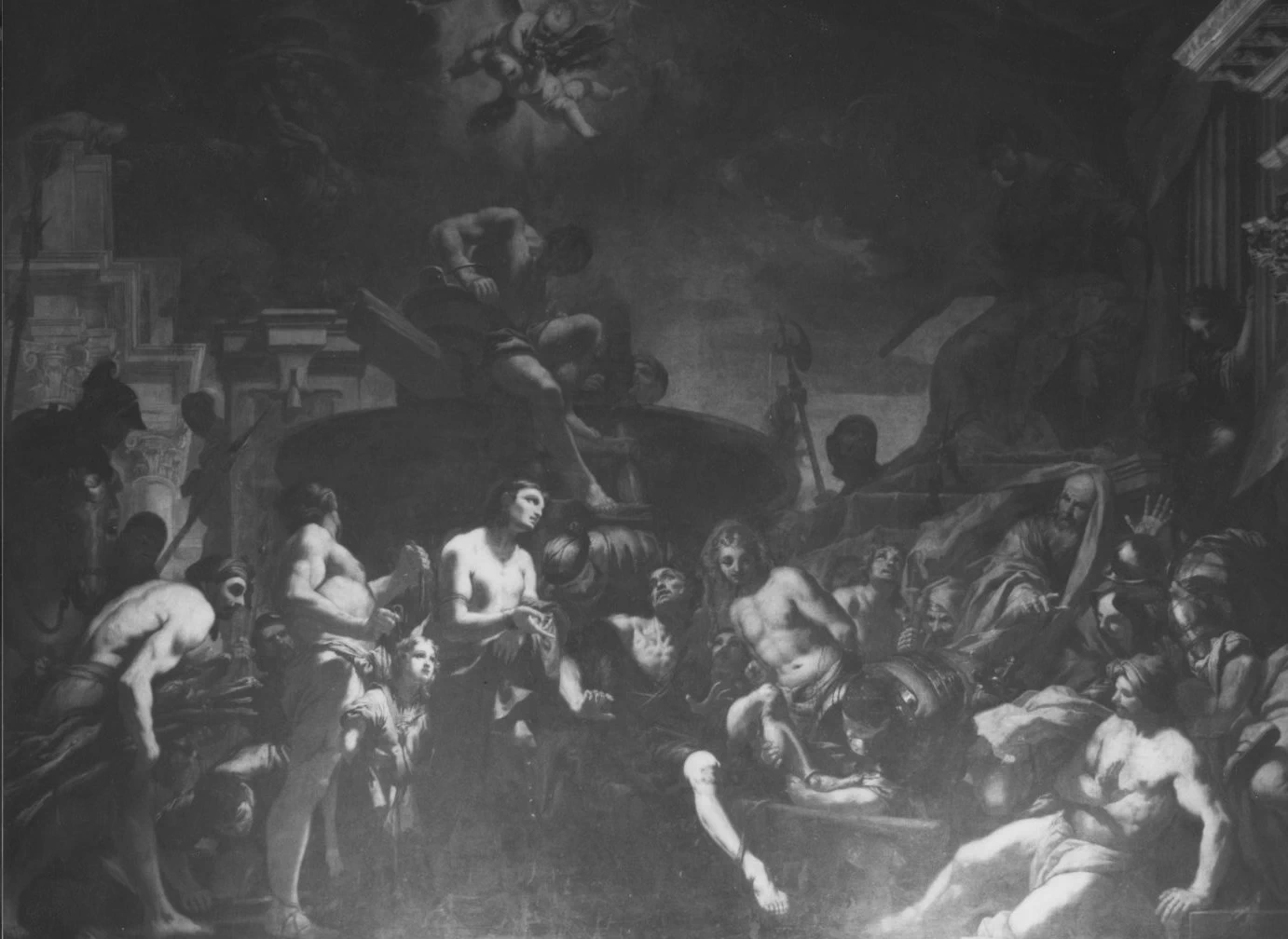 Miracolo di S. Giuliano mentre si reca al martirio - Chiesa di san Giuliano, Venezia